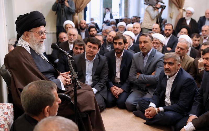 Из выступления аятоллы Хаменеи на встрече с должностными лицами и руководством Исламской Республики