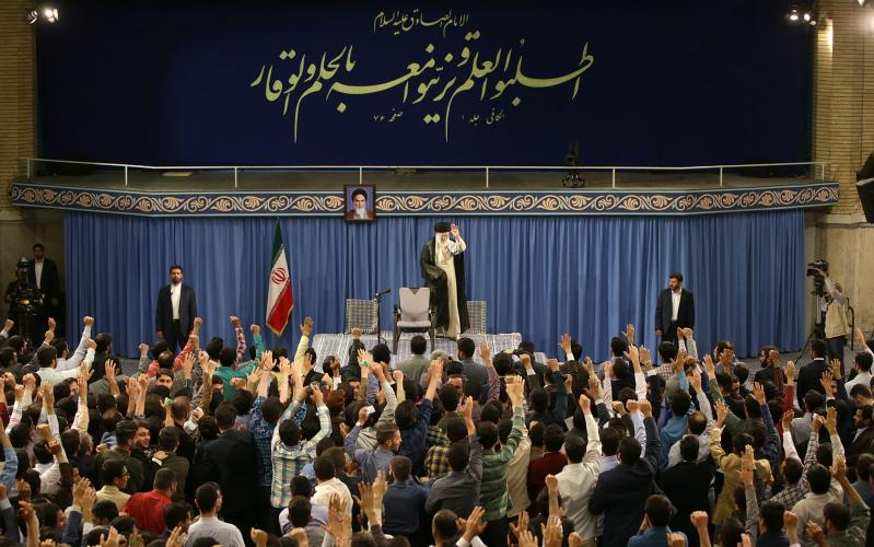Встреча студентов с великом лидером Исламской революции