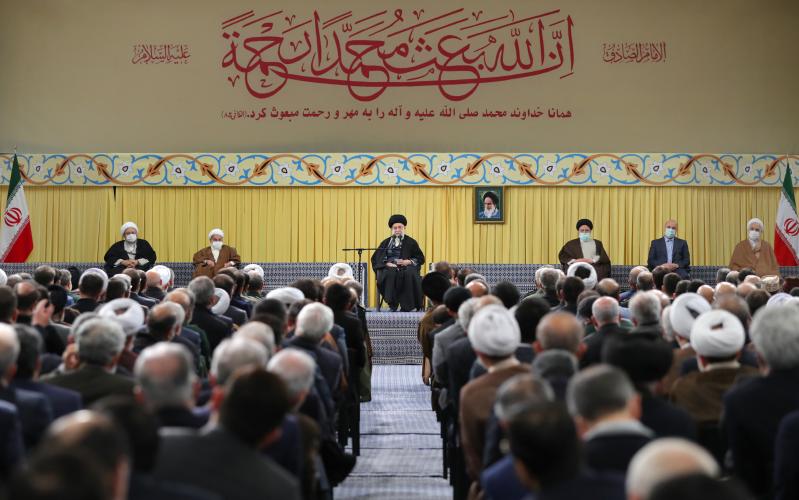 Встреча должностных лиц и послов исламских стран с аятоллой Хаменеи