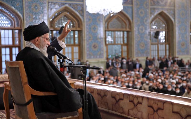 Выступление великого лидера Исламской революции по случаю Навруза в мавзолее Имама Резы
