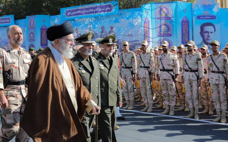 Выпускная церемония военных вузов Вооруженных Сил ИРИ в присутствии аятоллы Хаменеи