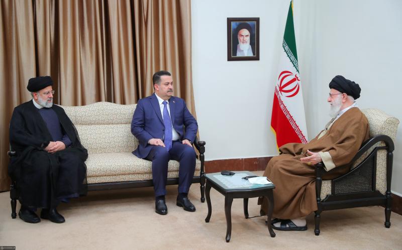 Встреча премьер-министра Ирака с лидером Исламской революции